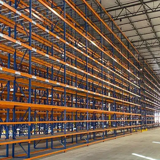Step 4: Pallet Rack Anchoring to the Concrete Floor